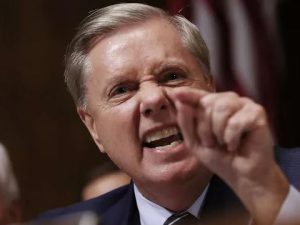 Image result for lindsey graham in leather pants